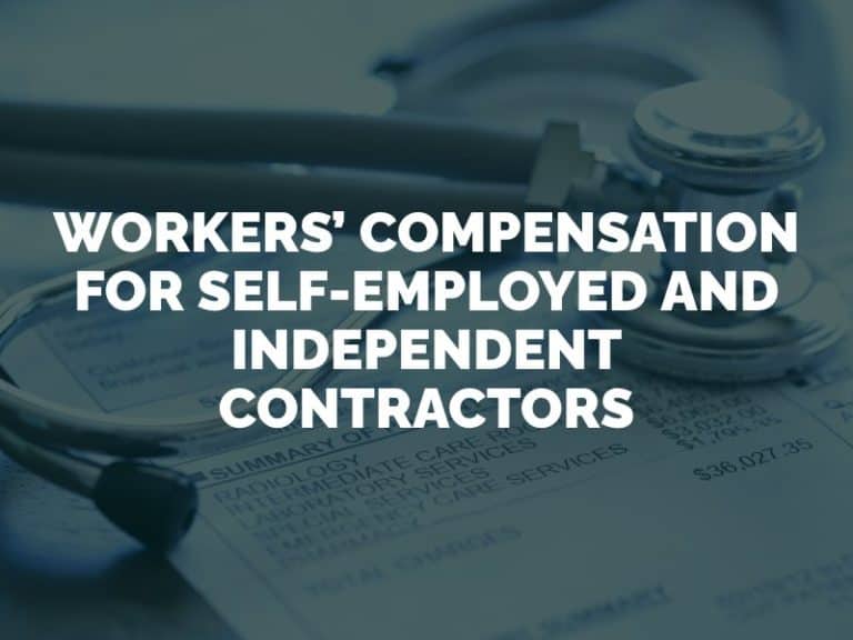 Workers Compensation For Self Employed