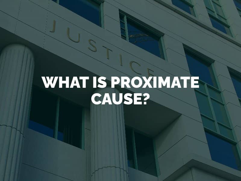 What Is Proximate Cause 