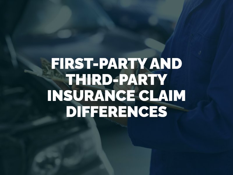 First-Party and Third-Party Insurance Claims