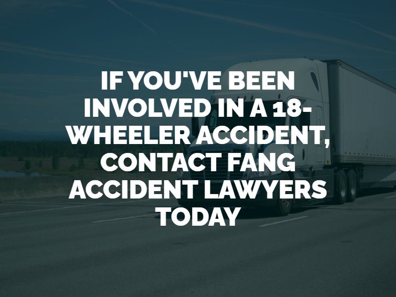 18 wheeler truck accident lawyer